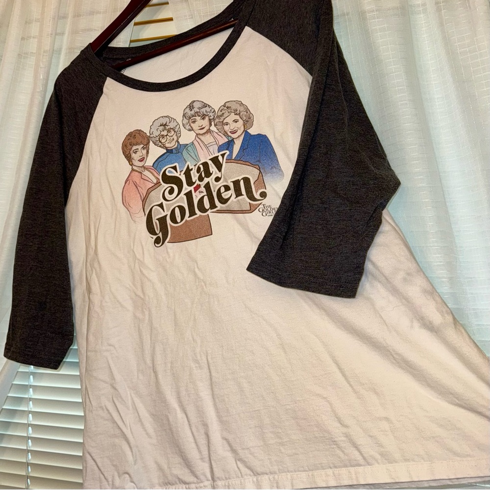 Golden Girls 3/4 Sleeve Raglan Shirt - Picture 4 of 6